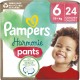 PAMPERS Couches Culottes Bébés Harmonie Pants 15+Kg Taille 6 pack de 24 couches culottes