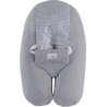 TINEO Coussin de grossesse gris multirelax éponge étoile le coussin de maternité
