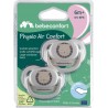 physio Lot de 2 sucettes beige 6 mois