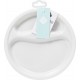 TEX BABY Assiette gris clair l'assiette