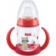 NUK Tasse de transition rouge poignées 150 mL Serenity +