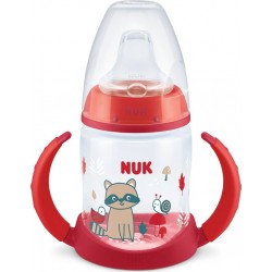 NUK Tasse de transition rouge poignées 150 mL Serenity +