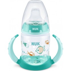 NUK Tasse de transition vert poignées 150 mL Serenity +