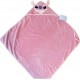 DISNEY Couverture Capuche Angel Rose le plaid