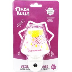 BADABULLE Veilleuse murale rose bébé la veilleuse