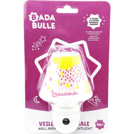 BADABULLE Veilleuse murale rose bébé la veilleuse