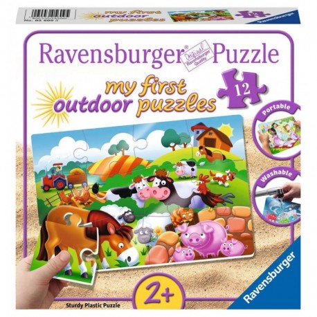 Ravensburger My first outdoor puzzle - Adorables animaux de la ferme