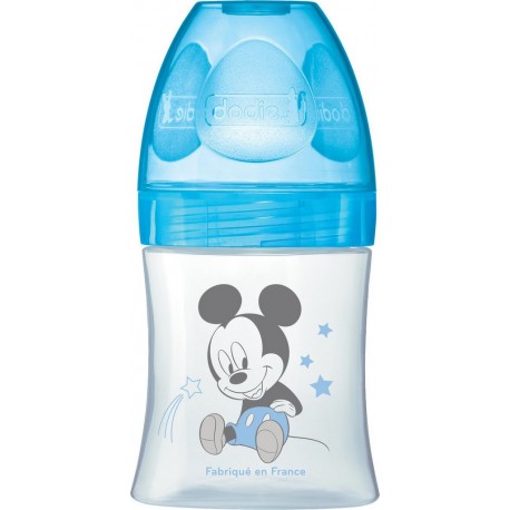 DODIE Biberon 0 6 Mois Mickey Baby Bleu le biberon de 150ml