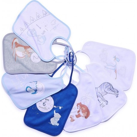 DISNEY Bavoir dumbo BABY lot de 7 bavoirs