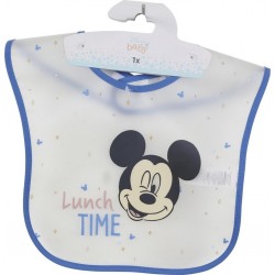 DISNEY Bavoir bébé blanc Mickey