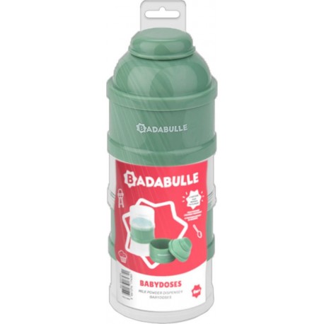 BADABULLE Doseur de lait vert les babydoses