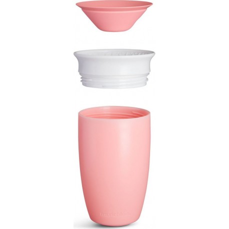 MUNCHKIN Tasse miracle rose 12mois+ 295ml la tasse miracle