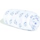 TEX BABY Drap housse Bleu 100% Coton le drap housse