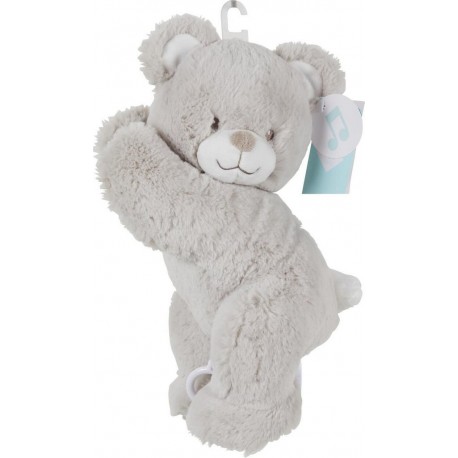 NC Peluche bébé marron musicale