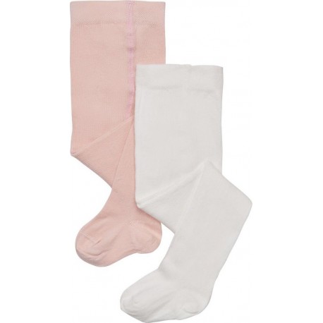 TEX BABY TEX BABY Collant bébé rose en jersey 36 mois lot de 2 collants