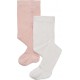 TEX BABY TEX BABY Collant bébé rose en jersey 3 à 6 mois lot de 2 collants