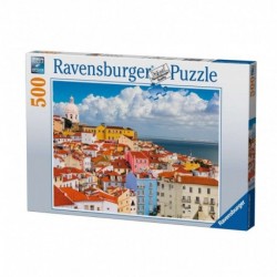 Ravensburger Puzzle 500 pièces - Colline de l'Alfama / Lisbonne