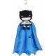 WARNER BROS Doudou Batman Bleu la peluche