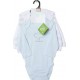 TEX BABY Body bébé bleu/blanc coton Bio 36 mois lot de 3 bodies