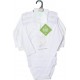 TEX BABY Body bébé blanc 1 coton dès la naissance lot de 3 bodies