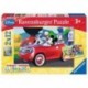 Ravensburger Puzzles 2x12 pièces - Mickey, Minnie et leurs amis / Disney