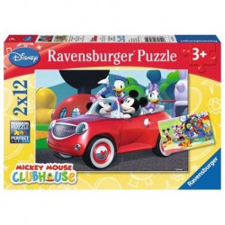 Ravensburger Puzzles 2x12 pièces - Mickey, Minnie et leurs amis / Disney
