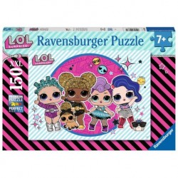Ravensburger Puzzle 150 p XXL - Prêtes pour la fête / LOL Surprise