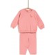 TEX BABY Ensemble Rose 100% Coton bio l'ensemble