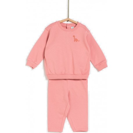 TEX BABY Ensemble Rose 100% Coton bio l'ensemble