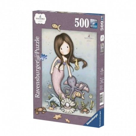 Ravensburger Puzzle 500 pièces - Nice to Sea You / Gorjuss