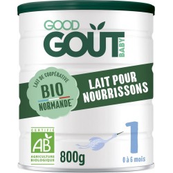 GOOD GOUT Lait 1er âge bio 800g