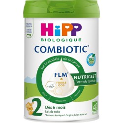 NUTRIGEST HIPP Lait bébé en poudre epaissi dès 6 mois 2ème âge- NUTRIGEST Combiotic HIPP 800g