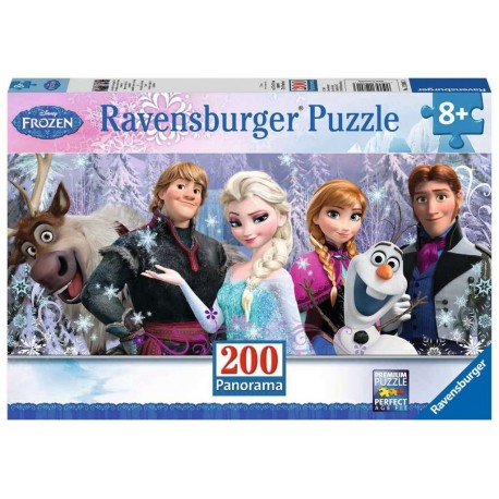 Ravensburger Puzzle 200 p XXL - Arendelle sous neiges éternelles / Disney La Reine des Neiges