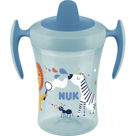 NUK Tasse d'apprentissage bébé bleu dès 6 mois la tasse