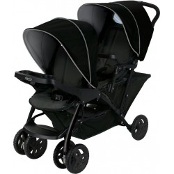 GRACO Poussette double noir