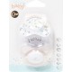 DISNEY Sucettes bébé rose clair lot de 2 sucettes