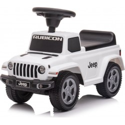 INJUSA Véhicule Jeep Rubicon blanc le véhicule