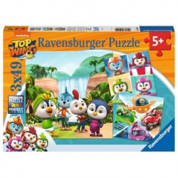 Ravensburger Puzzles 3x49 pièces - Emotions fortes en équipe / Top Wing