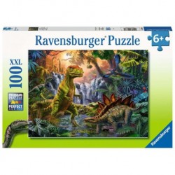 Ravensburger Puzzle 100 p XXL - L'oasis des dinosaures