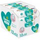 PAMPERS Lingettes Nettoyantes Bébé Sensitive pack de 12 paquets de 624 lingettes