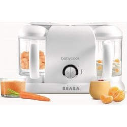 Beaba, Babycook Duo, Robot Bébé 4 En 1, Cuiseur, Mixeur, Contenance Xxl 2200ml