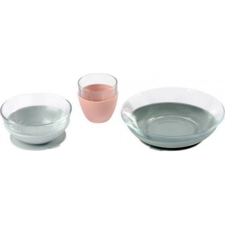 NC Beaba Coffret Repas Verre Eucalyptus