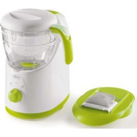 Chicco Easy Meal Cuiseur Vapeur 1 Nombre De Paniers Pose Libre 500 W Vert, Blanc