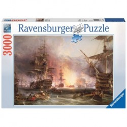 Ravensburger Puzzle 3000 pièces - Le bombardement d'Alger / Martinus Schouman