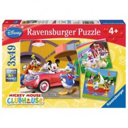 Ravensburger Puzzles 3x49 pièces - Tout le monde aime Mickey / Disney