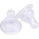 NC Lot De 2 Tétines Pour Biberon col Large Transparent