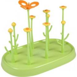 NC Égouttoir À Biberons joli Jardin 32cm Vert