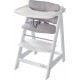 ROBA Chaise Haute Évolutive Sit Up Fun – Incl. Coussin roba Style – Blanc/Gris