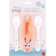 Stor Cutlery Set Couverts Pour Enfants En Bas Âge Orange, Blanc Plastique