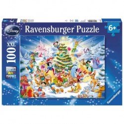 Ravensburger Puzzle 100 p XXL - Disney Christmas